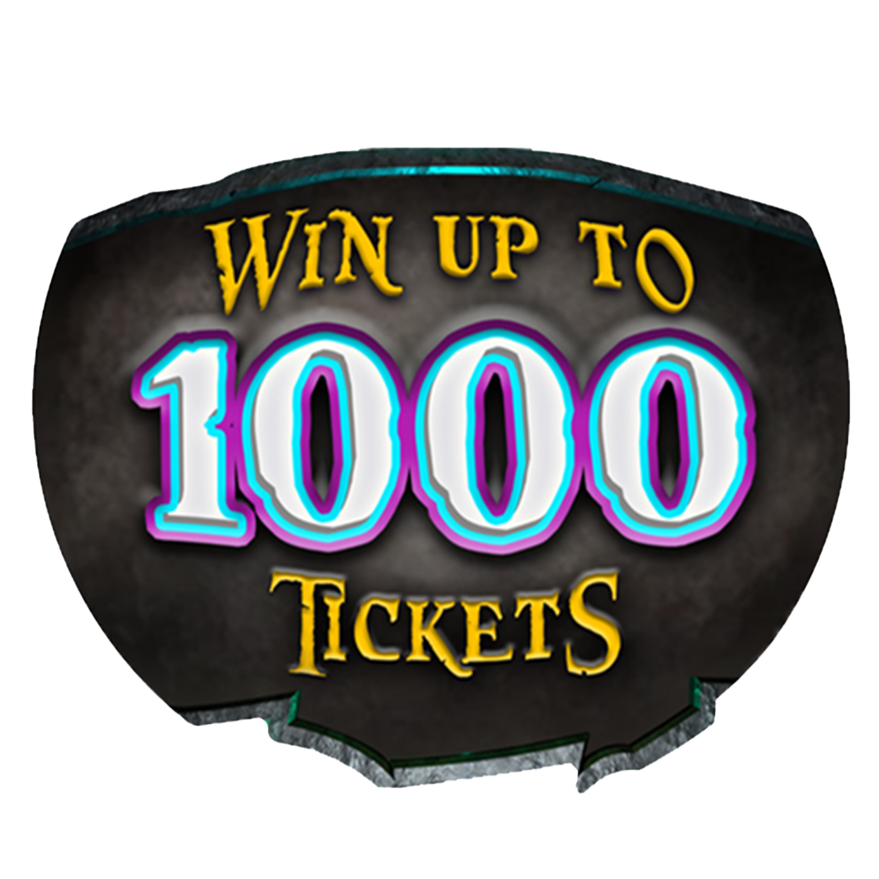 DECAL (DISPLAY 1000 TICKETS) [WP7133]