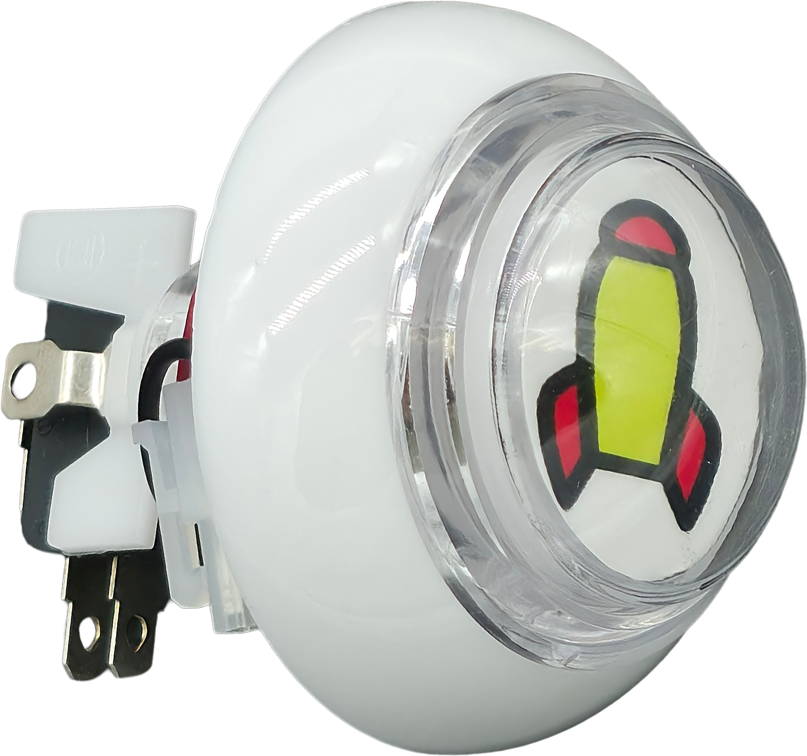 CONTROL PANEL PUSH BUTTON YELLOW ROCKET [XSIBBB127Y] – ICE Parts Store