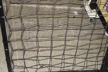 FRAME NETTING (BLACK) NBA TEAM GAMES 8M X 23M -3 1/2