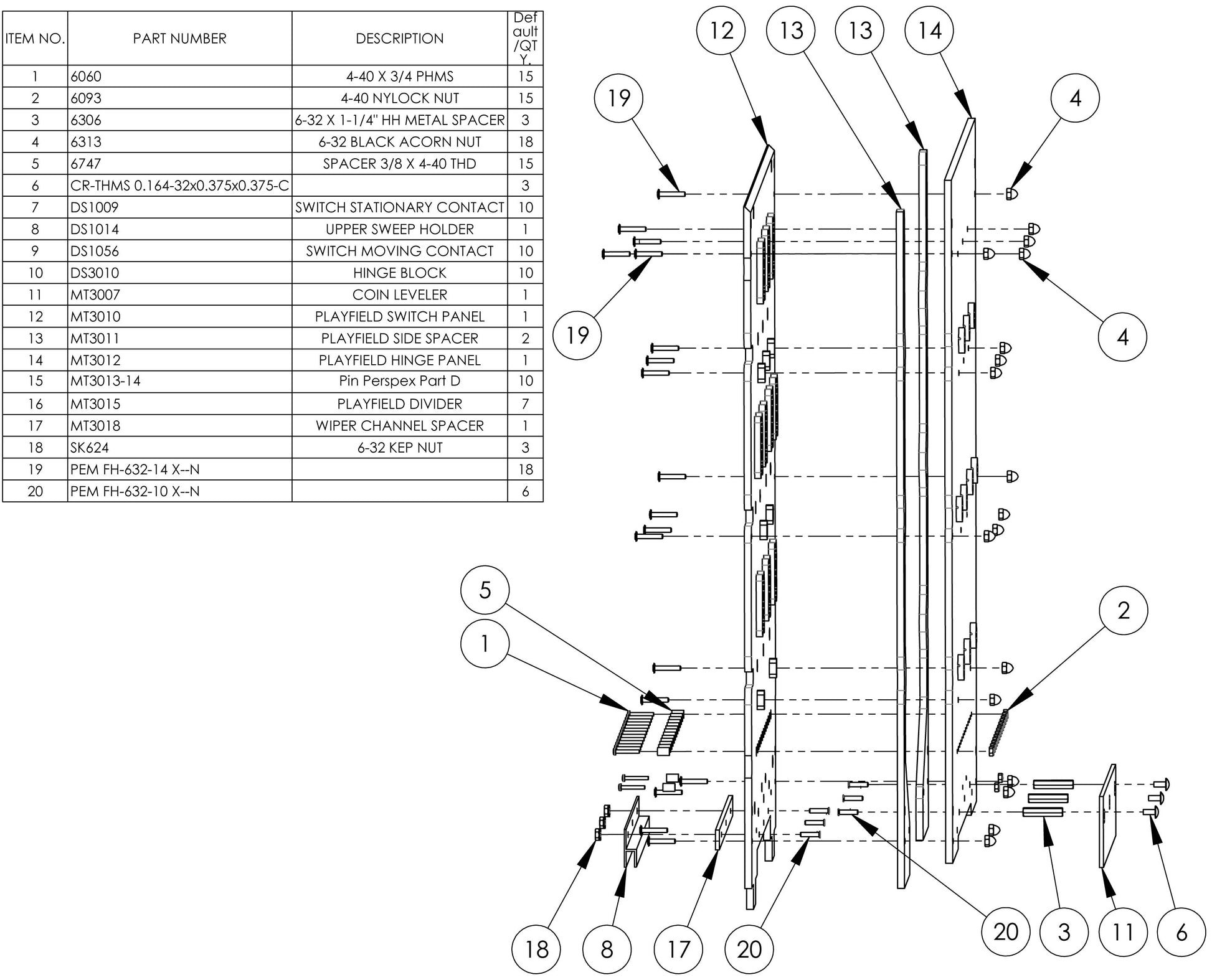 ASY PINFIELD [MT3010X] for ICE game(s)