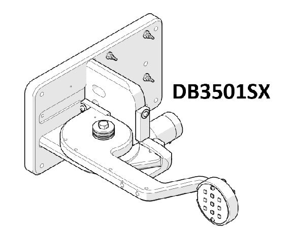 ASY (TARGET RIGHT, NO PCB) SERVICE ONLY [DB3501SX] for ICE game(s)