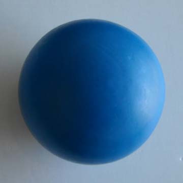 BALL 3" BLUE (POLYPROPYLENE) [RB3124] for ICE game(s)