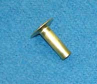 9/64 X 7/16 X 3/8 SEMI TUBE RIVET (BRASS) [AA6128] for ICE game(s)