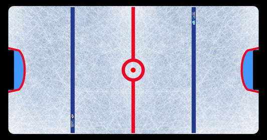 AIR FX PLAYFIELD - ICE HOCKEY SURFACE (MAT/PRINTED) - WHITE ADD CRATE FEE $175 [AF7004] for ICE game(s)