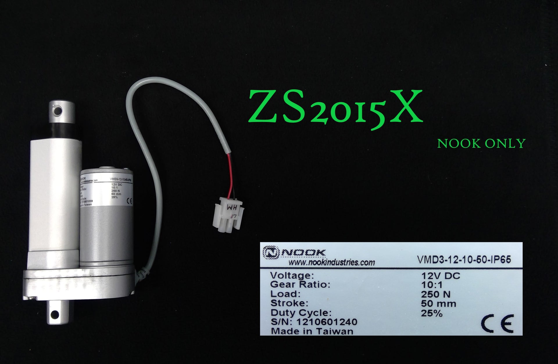 ASY (LINEAR ACTUATOR) [ZS2015X] – ICE Parts Store