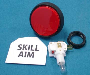 BUTTON FOR SKILL AIM W/LEGEND RED IPB [CR130244] for ICE game(s)